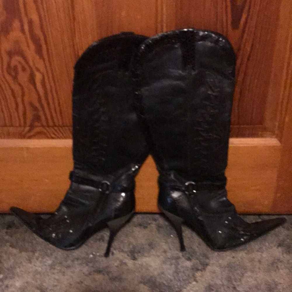 ❤️Ronaldo Leather Boots❤️ - Picture 2 of 4